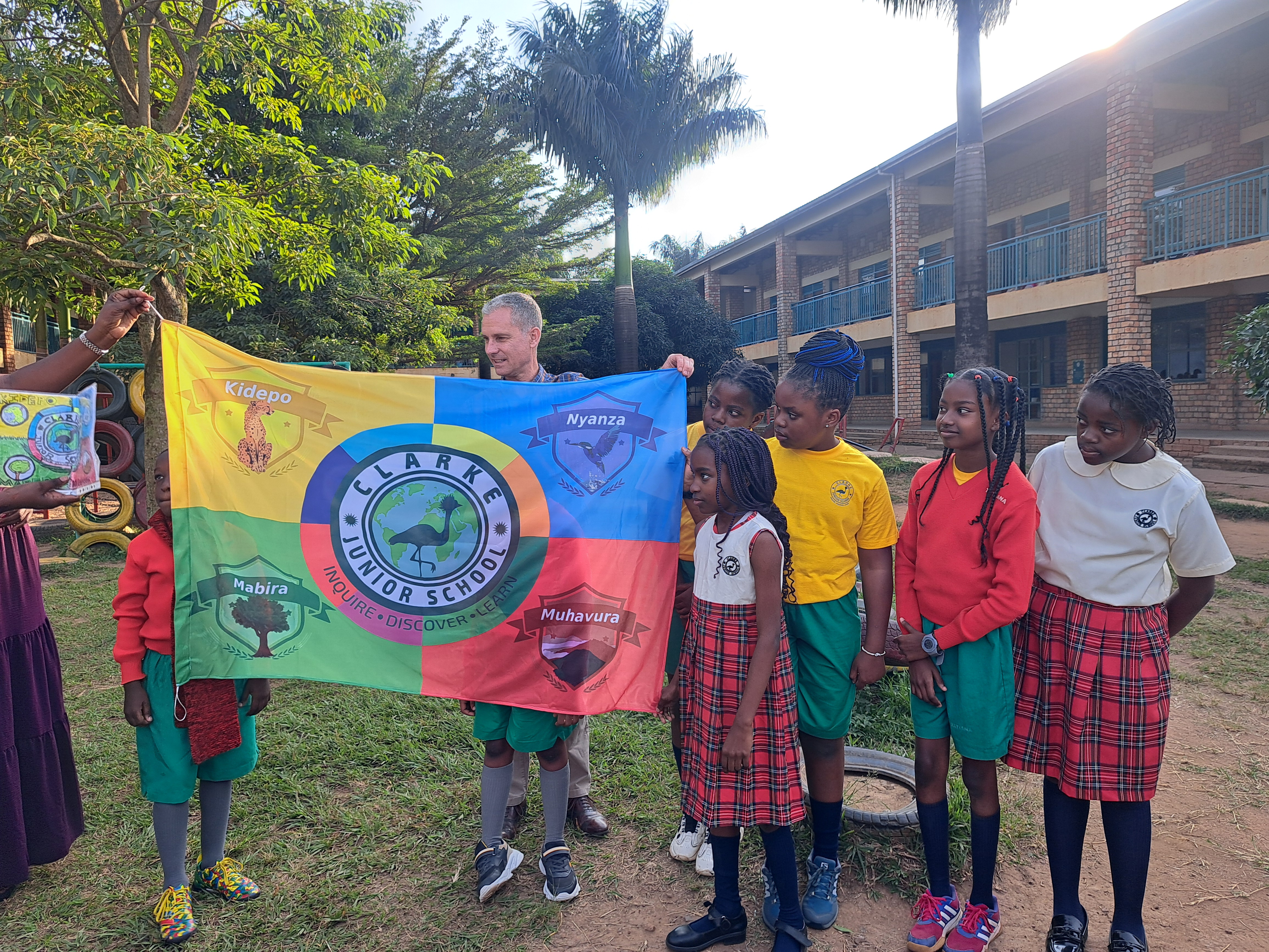 Clarke Junior School students learning